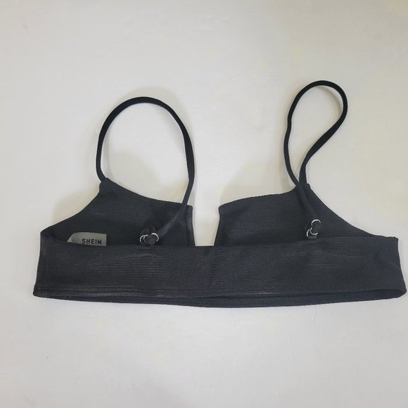 Lot Bundle of 4 Bikini Swimsuit Tops White, Black, Yellow, Unpadded - Picture 9 of 15